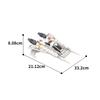 Fighter Interstellar Spaceship Building Block Toy Fighter Aircraft Series For Boys And Girls Creative Gifts For Kids Adults Children's Birthday Gift