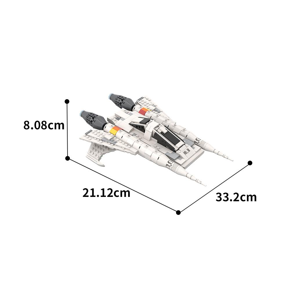 Fighter Interstellar Spaceship Building Block Toy Fighter Aircraft Series For Boys And Girls Creative Gifts For Kids Adults Children's Birthday Gift