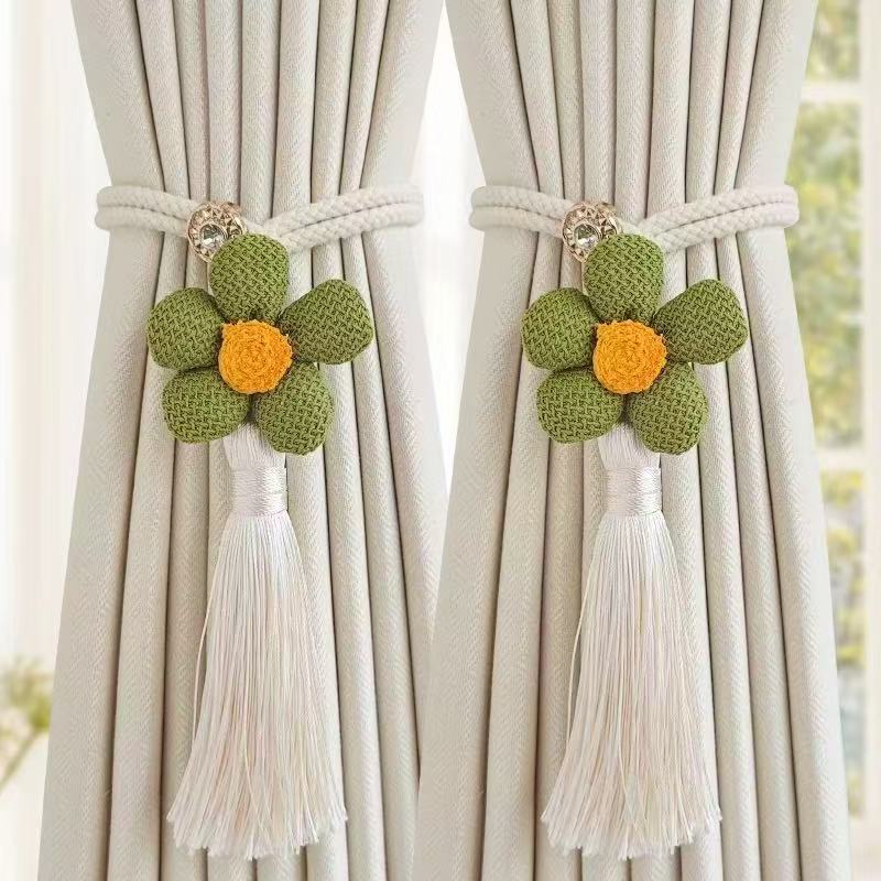 Pumpkin String Pendants, Curtain Ties, Gauze Ties, Fabric Cartoon, Adjustable Hemp Ropes, Cute Accents, Modern