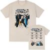 Jin RUNSEOKJIN EP TOUR 2025 Tshirts Korean Singer Graphic Print T-shirt Short Sleeve  Summer T Shirt for Men/Women Clothes