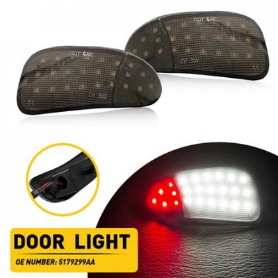 2X LED Interior Door Panel Courtesy Light Set For 97-03 Ford F150 97-99 F250 EXV
