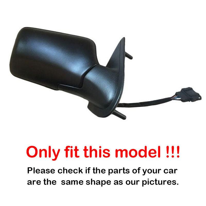 For Volkswagen VW Jetta GTI Golf MK3 1993-1998 ABS Car Rearview Side Mirror Cover Wing Cap Exterior Door Trim Adhesive Sticker
