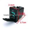 Honda CRV 2017-2021 Dual USB Car Charger with QC3.0 and Blue Light