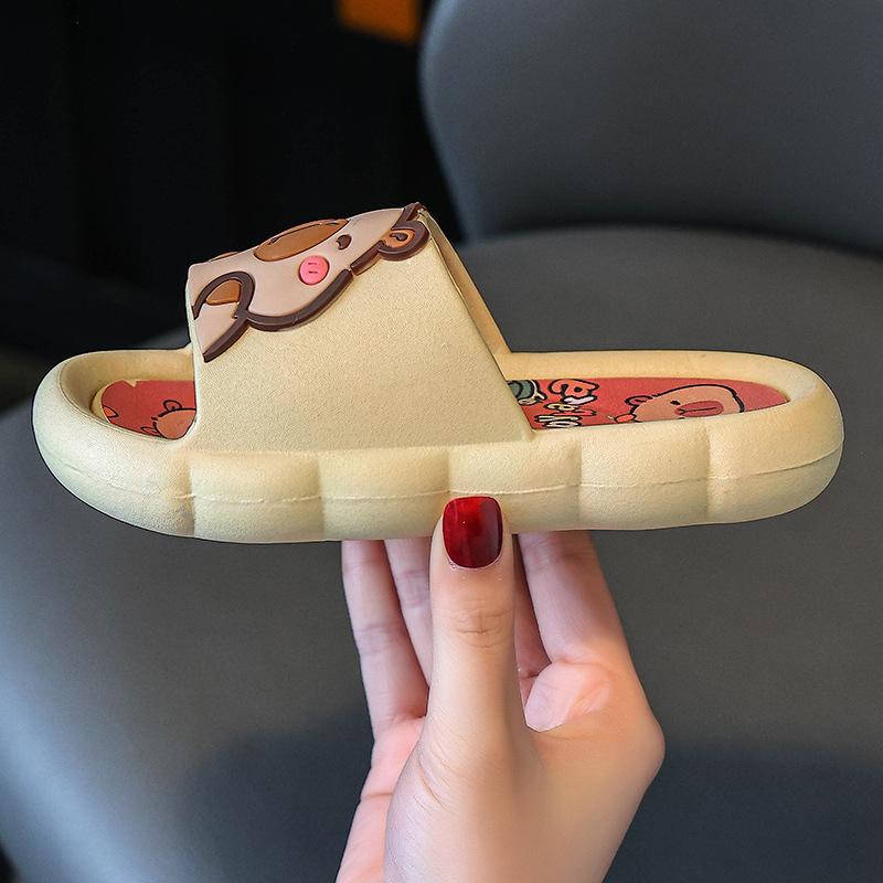 Capybara Kinderhausschuhe Sommer niedlich Cartoon Jungen und Mädchen Baby Kinder mittlere und ältere Kinder Eltern-Kind coole Hausschuhe neu