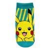 Small Planet Pokemon Character Socks, Pikachu Stripe, Women's, Sizes 23-25cm