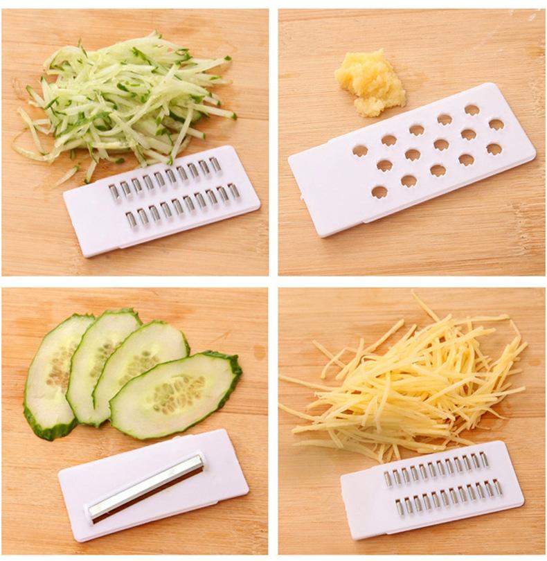 Multi-Function, Grater and Shredder with Insert Board for Kitchen Use