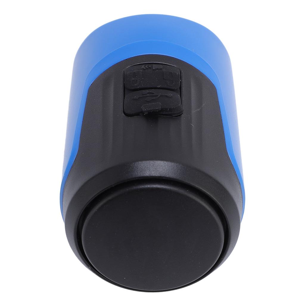 Electric Cycle Horn Blue 125dB Loud Anti Theft IPX5 Rain Proof Rechargeable Cycle Horn for Cycling