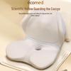 ecomed German Ergonomic Lumbar Support Chair Cushion with Massager
