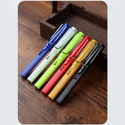 Tragbarer, nachfüllbarer Kalligraphie-Pinselstift, Füllfederhalter mit Kolbenfüllung, Kalligraphie-Stift mit schwarzer Tinte für Kalligraphie-Malerei