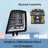 Shaanxi Delong X3000 LED Bi-Xenon Laser Headlight: Super Bright Modified Assembly