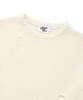 CAVISH W Damaged Star Knit Crewneck Ivory(Cv2Dffk601A)