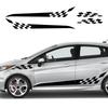 Pegatinas de Rayas Laterales para Coche para Focus Fiesta Calcomanía para Carrocería Gráfico de Carreras de Vinilo Tiras para Faldón Lateral de Puerta Accesorios Exteriores para Automóvil