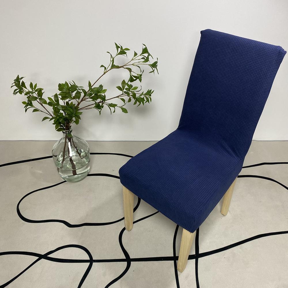 Corn Grid Thickened And Enlarged Fleece Grid Fleece Chair Cover Table And Chair Elastic Restaurant Chair Universal In All Seasons