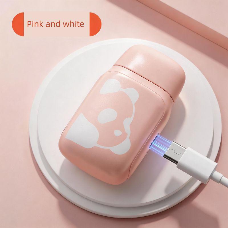 Aux Nose Hair Trimmer for Women, Nose Hair Trimmer for Ladies, Nose Hair Trimming Tool Pink Panda Style