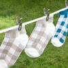 Stainless Steel Hook Clip Household Underwear Socks Drying Clips Clothes Quilt Windproof Clip Hanger