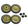 200mm Wheel Diameter Lawn Mower Wheel Kit Compatible With HR214