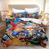 Cartoon Animation Characters Three-Piece Quilt Cover 3D Digital Printing Bedding Set Bed Cover