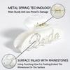 Dazzling Crystal Bridal Hair Claw Clip NonSlip Design Perfect Gift Wedding Party Accessory