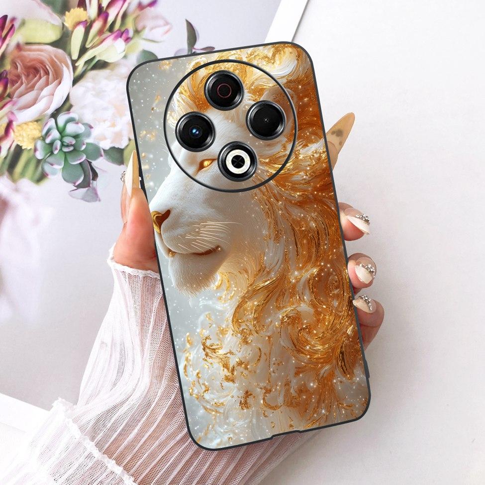 Case For Tecno Spark 30 4G Cover KL6 Cute Cat Fashion Butterfly Painted Casing For Techno Spark 30 Bumper