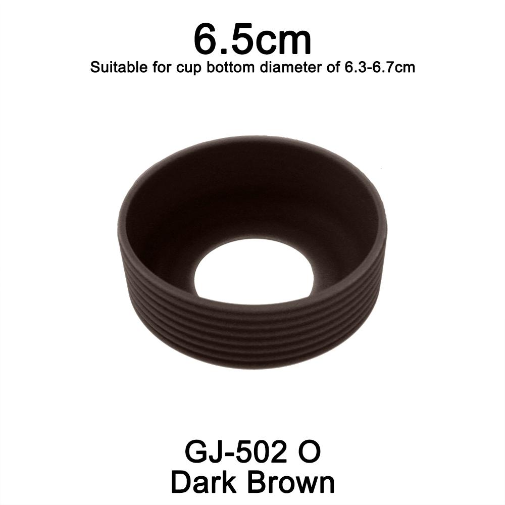 1Pc 6.5CM 16G 15 Colour Threaded Soft Silicone Cup Bottom Cover Wear Resistant Ring Sleeve Sheath Anti Slip Good Toughness