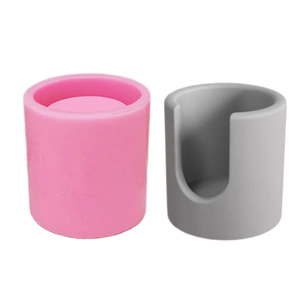 Aromatherapy Candle Heating Bracket Silicone Molds Candlesticks Resin Molds Cup Heating Support Molds Concrete Moulds