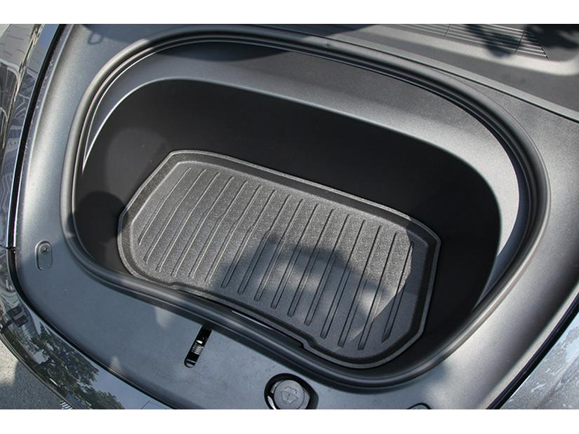 25-Year Tesla Model 3/Y Front & Rear Trunk Mats - Waterproof TPE Upper & Lower Compartment Liners