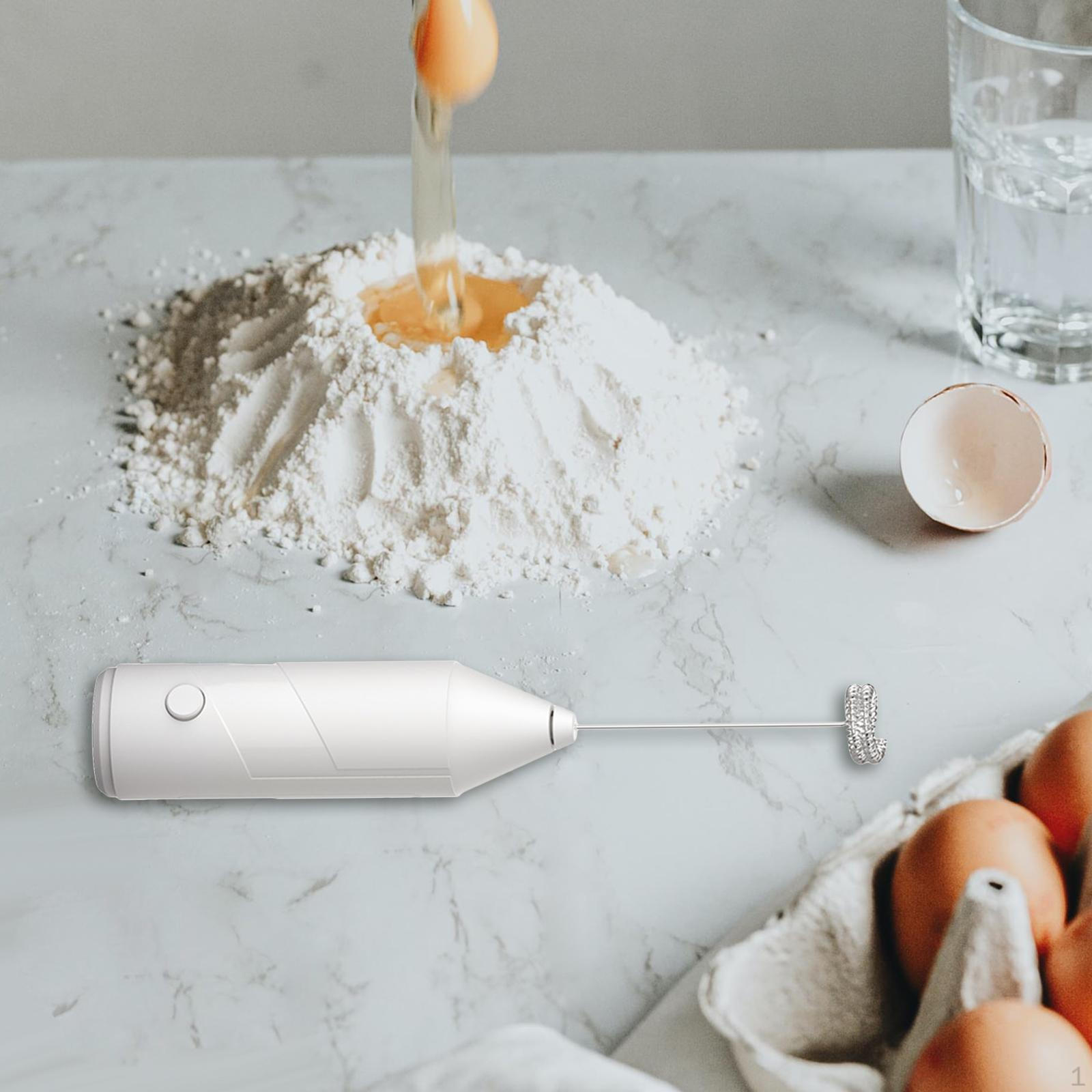 

Электрический вспениватель и миксер для напитков белый