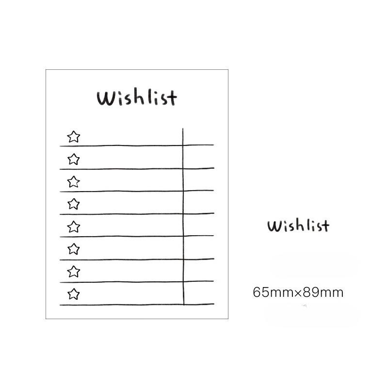 50Sheets Journamm Simplicity Cute Styles Memo Pad Scrapbooking Decoration Office Supplies Creative Stationery Planner Sticky Notes