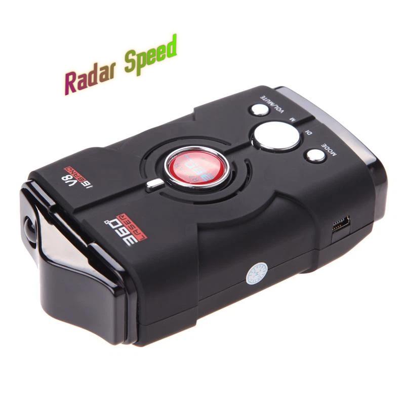 Radar Detector, Car Anti-radar Speed Detector, Supports Multiple Frequency Bands, Speed Safety Warning Device.