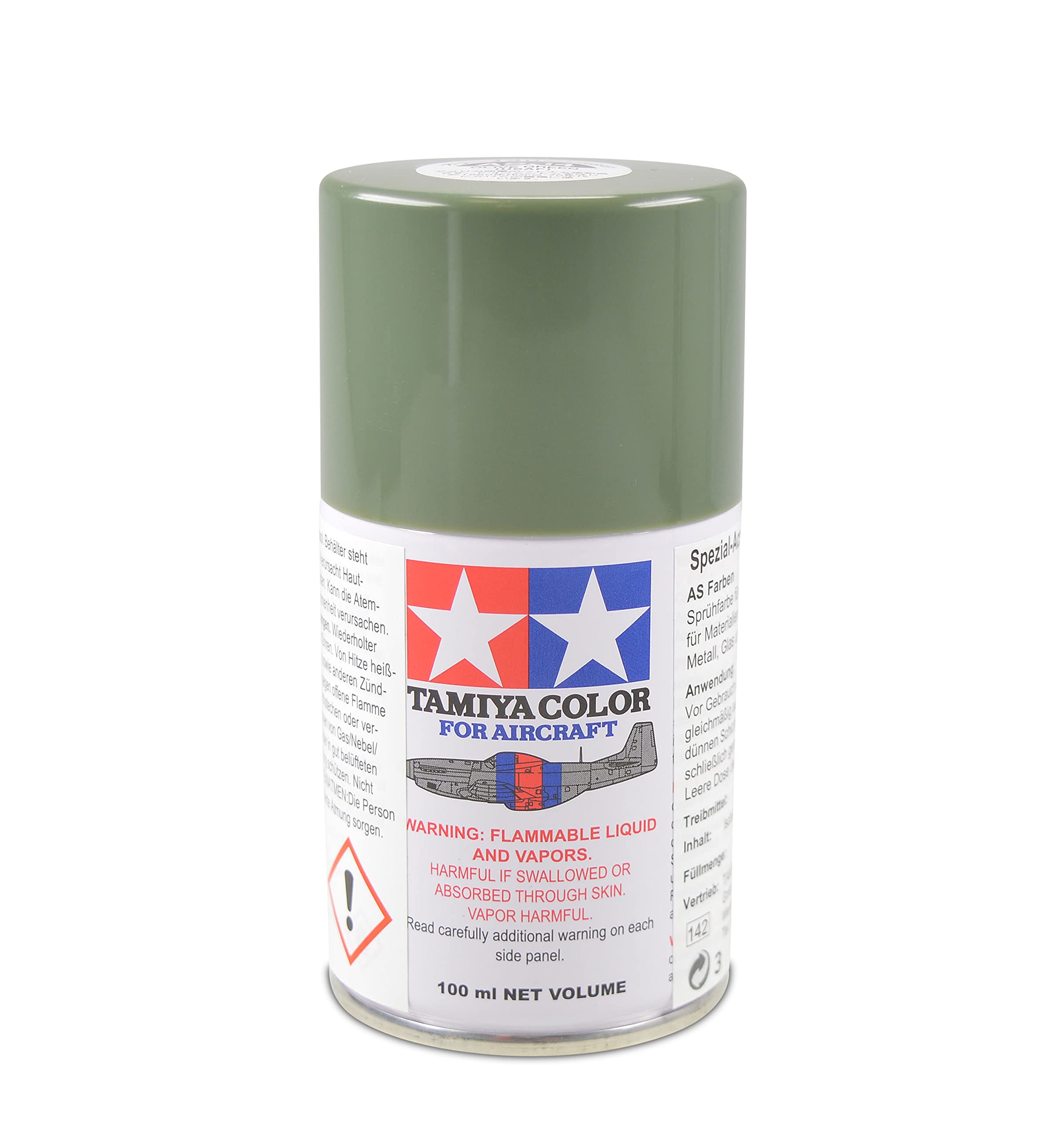 

Tamiya Air Model Spray Olive Green 86514 No.14 AS-14
