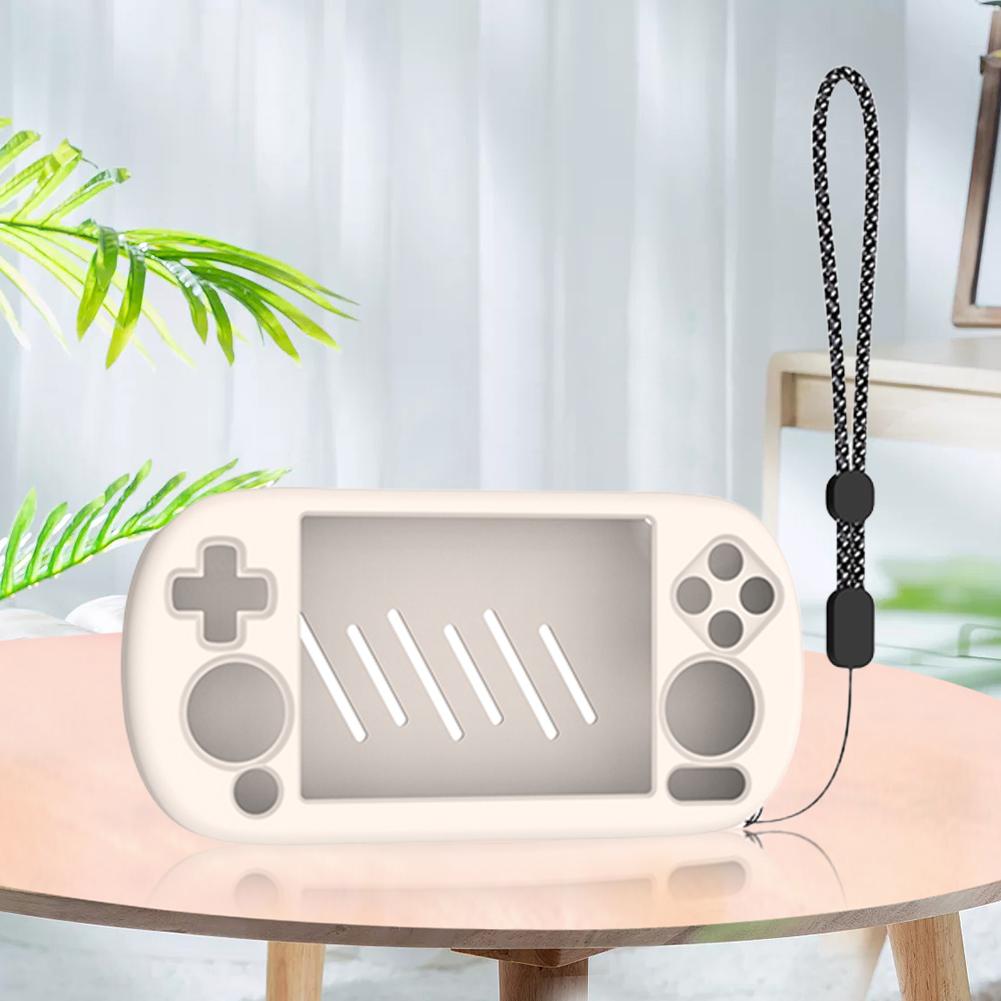 Silicone Case for ANBERNIC RG40XX H Tempered Glass Screen Protector Hard Carrying Case Game Accessories