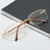 Reading Glasses Men And Women Comfortable Spring Mirror Legs  Fashion Age-Reducin Blue Light Glasses Simple Clear Glasses