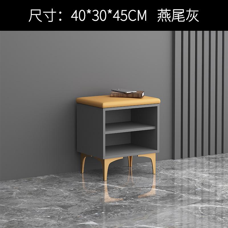 

Табурет для пеленания обуви Роскошный шкаф для обуви Прихожая Входная дверь Табурет для обуви Мебель для дома Подставка для обуви Мягкая подушка