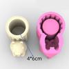 Creative Silicone Planter Mould Capybara Shape Silicone Texture for Making Unique Concrete Vases and Desk Pen Holders