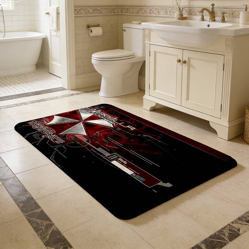 Virtual Company U-umbrella C-corporation Door Mat Kids Room Bedroom Decoration Balcony Anti-Slip Doormat Room Doormat Area Rug