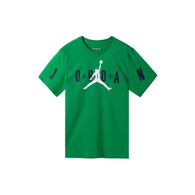 American Retro Brand Logo Print Crew Neck Pullover Sports Short Sleeve T-Shirt Men Tops Green DV1446-310
