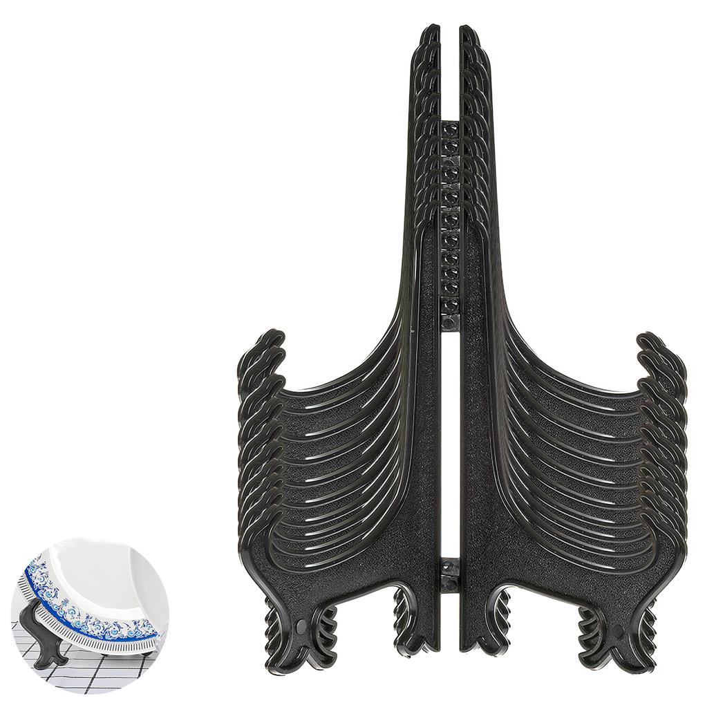 10X Plate Stands Card Holder Display Mount Kitchen Gadget Organizer Craftsmanship Container Mounting Stands Bracket