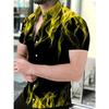 Spring and summer new fashion men's clothing men's short-sleeved shirt top cardigan source factory quick-drying short sleeves