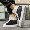 High Top Skateboarding Shoes for Men Women 2025 Spring Men's Sneakers  Comfortable Unisex Leather Sneakers Size 35-47