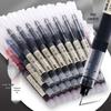 Black Quick-Dry 0.5mm Needle-Tip Rollerball Pen for Students & Office Use