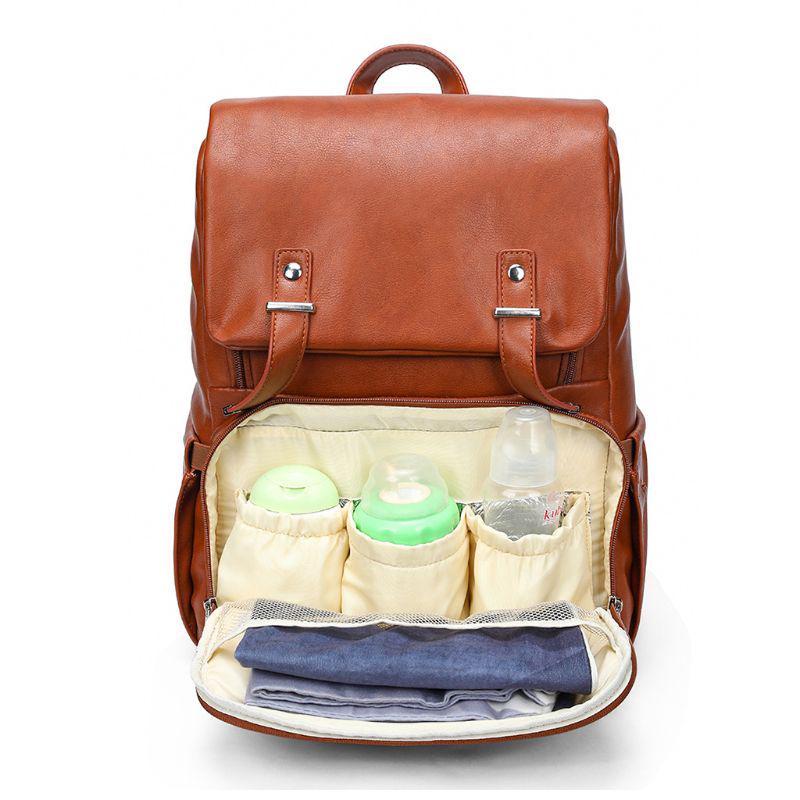 baby leather backpack