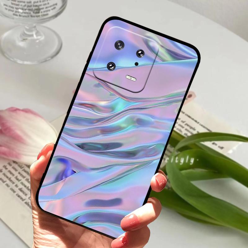 Voor Xiaomi 13 Hoesje Mi 13 Pro Zacht TPU Telefoonhoesje Voor Xiaomi Mi 13 14 Ultra 5G Siliconen Mode Schokbestendig Bumper Funda Capa