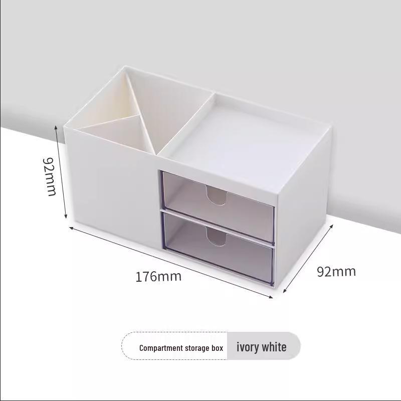Desktop Drawer Organizer: Space-Saving Storage Box for Office, Dorm, or Desk Stationery.