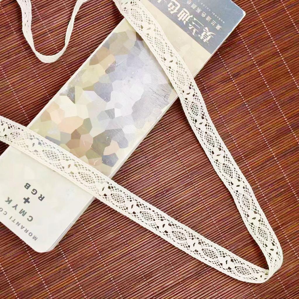 Cotton Thread Lace Accessories Decorative Ribbon Cheongsam Clothing Handmade Diy Material Hemp Rope Cloth Strip Clothes