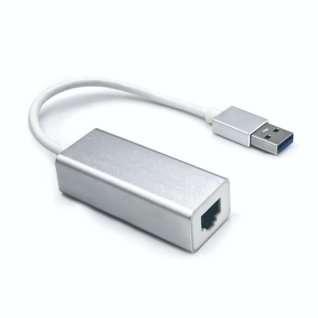 Dual Interface USB-C 3.0 to RJ45 Gigabit Ethernet Adapter for Laptops