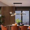 Nordic Modern Minimalist Chandelier - Creative Dining Room Light with Magic Bean Glass Bubbles.