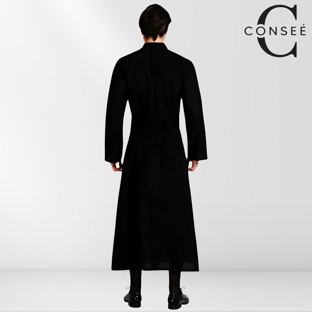 Priest's Carnival Costume, Priest's Cassock For Adults, Fancy Dress Costume