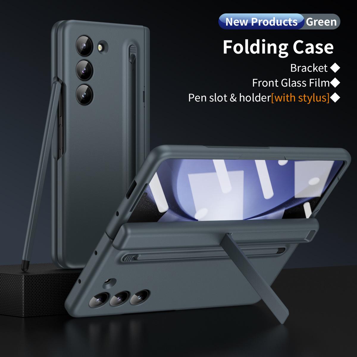 

Samsung Galaxy Z Fold7 Case with Hinge Protection, Pen Holder, and Integrated Film Samsung Galaxy Z Fold3