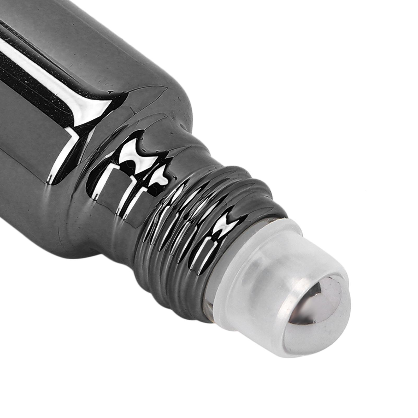 3pcs Professional Glass Perfume Roller Bottle Portable Essential Oil Roll On Bottles Set 5ml