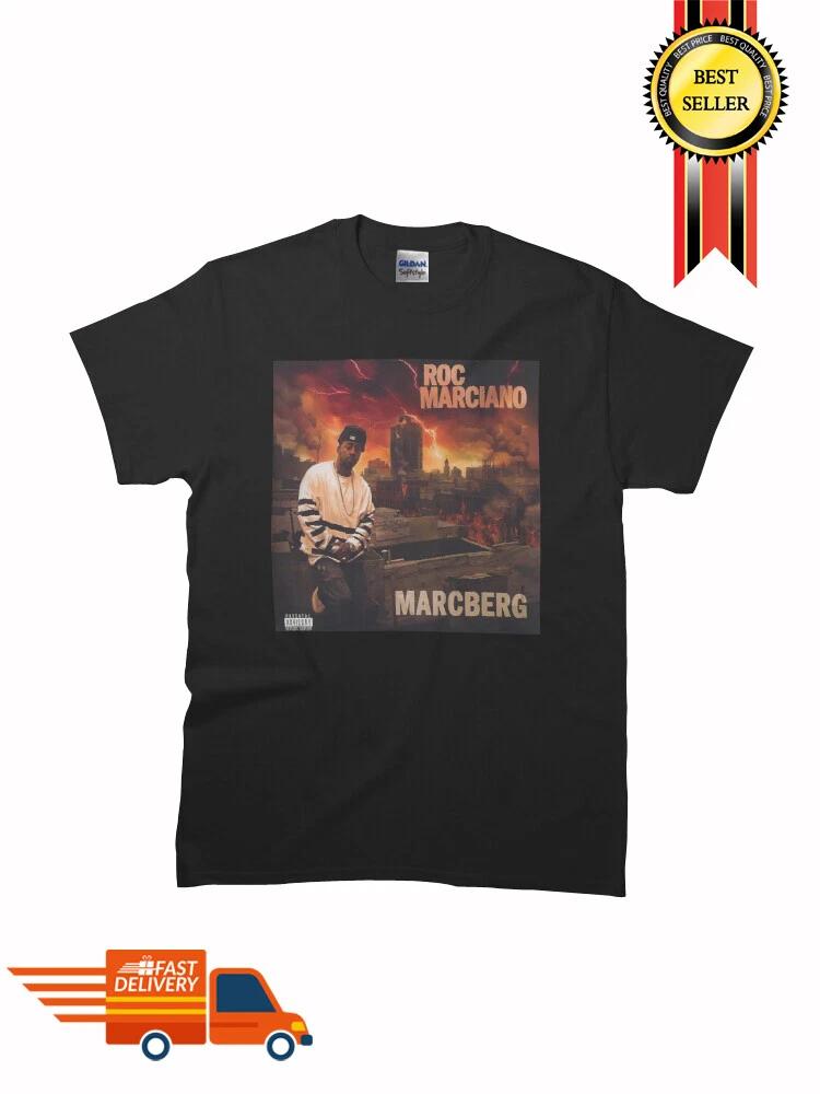 New Roc Marciano - Marcberg Classic T-Shirt SIze S-5XL M
